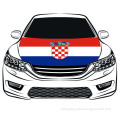 The World Cup Republic of Croatia Flag Car Hood flag 100*150cm Republic of Croatia Hood Flag